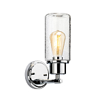 Бра с цилиндрическим прозрачным плафоном из стекла с пузырьками Elstead Lighting варинант исполнения - 1 | Loft Concept в Самаре