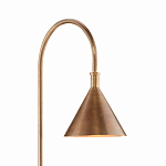 Торшер с конусовидным абажуром на каменном основании Attention варинант исполнения - 1 | Loft Concept в Самаре