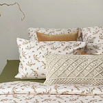 Чехол на подушку с макраме бежевого цвета Macrame варинант исполнения - 6 | Loft Concept в Самаре