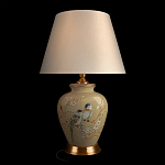 Настольная лампа бежевая с изображением птиц Slip Away варинант исполнения - 8 | Loft Concept в Самаре