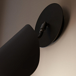 Бра с поворотным плафоном Aracea Black Wall Lamp варинант исполнения - 13 | Loft Concept в Самаре