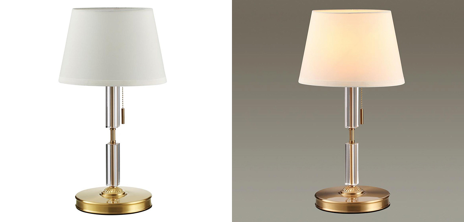 Настольная лампа Ramona White Table Lamp Настольная лампа Ramona White Table Lamp - Loft-Concept в Самаре