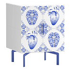 Тумба белая Short Rblue варинант исполнения - 1 | Loft Concept в Самаре