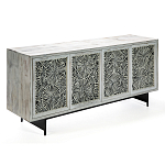 Буфет в гостиную с инкрустацией Palm Sideboard with Bone Inlay варинант исполнения - 2 | Loft Concept в Самаре