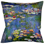 Подушка декоративная Лилии Impressionism in Art варинант исполнения - 1 | Loft Concept в Самаре