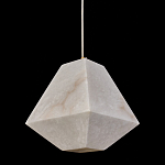 Подвесной светильник с фигурным плафоном Stone Prism варинант исполнения - 6 | Loft Concept в Самаре