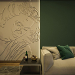 Барельеф PORTRAIT варинант исполнения - 2 | Loft Concept в Самаре