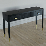 Туалетный стол - Трельяж Elsa Dreams Black 120 см варинант исполнения - 1 | Loft Concept в Самаре