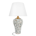 Настольная лампа с цветочной росписью Lamp Flower Painting варинант исполнения - 6 | Loft Concept в Самаре