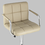 Барный стул с подлокотниками Honory Beige варинант исполнения - 7 | Loft Concept в Самаре