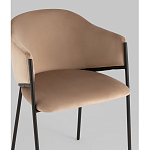 Стул Brace велюр капучино варинант исполнения - 2 | Loft Concept в Самаре