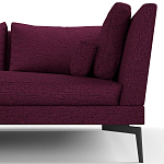 Мебельная ткань Шенилл фиолетовый цвет 138 см T4-27 варинант исполнения - 2 | Loft Concept в Самаре