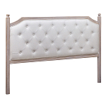 Изголовье кровати бежевое с мягкой обивкой из льна Emma Headboard варинант исполнения - 1 | Loft Concept в Самаре