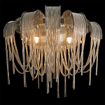 Бра с металиическими цепочками и дугообразными элементами Atlantis Chain варинант исполнения - 2 | Loft Concept в Самаре