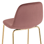 Барный стул на золотистых ножках VENDRAMIN Pink варинант исполнения - 7 | Loft Concept в Самаре