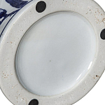 Ваза с бело-синей росписью и изображением цветов Blue & White Ornament варинант исполнения - 2 | Loft Concept в Самаре