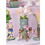 Ваза с птицами и цветами из фарфора с бронзовыми элементами Garden of Eden варинант исполнения - 5 | Loft Concept в Самаре