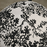 Стул обеденный деревянный с цветочной обивкой Foshan Chair варинант исполнения - 3 | Loft Concept в Самаре