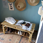 Скамья из ротанга Saveria Rattan Bench варинант исполнения - 8 | Loft Concept в Самаре