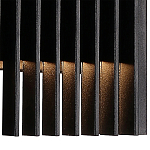 Светодиодное бра из металла черного цвета Delightfull варинант исполнения - 6 | Loft Concept в Самаре