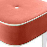 Квадратный мягкий пуф на белых ножках Winton Pouf Square варинант исполнения - 16 | Loft Concept в Самаре