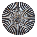 Столик с инкрустацией с перламутровым узором Dominic Black варинант исполнения - 2 | Loft Concept в Самаре