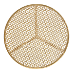 Столик приставной золотистый с орнаментом на столешнице Tanzania варинант исполнения - 2 | Loft Concept в Самаре