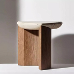 Дизайнерский журнальный стол полукруглой формы Pokun варинант исполнения - 1 | Loft Concept в Самаре