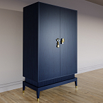 Платяной шкаф Elsa Dreams Blue с 2-мя фасадами варинант исполнения - 1 | Loft Concept в Самаре