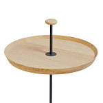 Pin журнальный столик из натурального дуба и бетона варинант исполнения - 1 | Loft Concept в Самаре