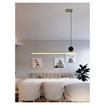 Люстра линейная светодиодная в минималистичном стиле New Age of Light варинант исполнения - 4 | Loft Concept в Самаре