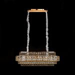 Люстра овальной формы хрустальная в неоклассическом стиле Majesty варинант исполнения - 2 | Loft Concept в Самаре