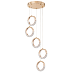 Люстра светодиодная Golden Shackle варинант исполнения - 3 | Loft Concept в Самаре