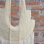 Аксессуар настенный в Эко стиле Белый wall decor White dress варинант исполнения - 4 | Loft Concept в Самаре