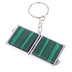 Зеркало брелок складное двухстороннее из натурального камня Малахит Stone Mirrors варинант исполнения - 5 | Loft Concept в Самаре