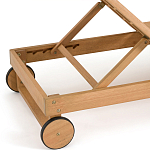 Шезлонг из эвкалипта Olivia варинант исполнения - 5 | Loft Concept в Самаре