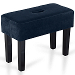 Мягкий  пуф на черных ножках Winton Pouf варинант исполнения - 7 | Loft Concept в Самаре