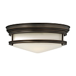 Потолочный светильник с белым матовым стеклянным плафоном в форме перевернутого конуса Hinkley варинант исполнения - 12 | Loft Concept в Самаре