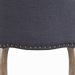 Кресло Aubrey Classical Armchair dark grey velour варинант исполнения - 4 | Loft Concept в Самаре