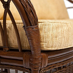 Комплект уличной мебели из ротанга Clara коричневый варинант исполнения - 5 | Loft Concept в Самаре