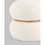 Пуф Полли S тедди белый варинант исполнения - 2 | Loft Concept в Самаре