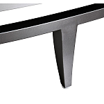 Комод фактурный серебристый с дверцами Silver Chest of Drawers варинант исполнения - 3 | Loft Concept в Самаре