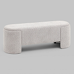 Банкетка Taks букле светло-серый варинант исполнения - 1 | Loft Concept в Самаре