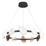 Люстра подвесная круглая с овальными плафонами Iona chandelier варинант исполнения - 6 | Loft Concept в Самаре