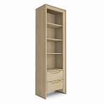  Стеллаж 2 ящика 4 открытые полки Flowchart 60 см варинант исполнения - 2 | Loft Concept в Самаре