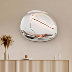 Абстрактная скульптура на стену в виде капли воды Water Outline варинант исполнения - 4 | Loft Concept в Самаре