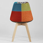 Стул с обивкой в стиле пэчворк Arvika варинант исполнения - 4 | Loft Concept в Самаре