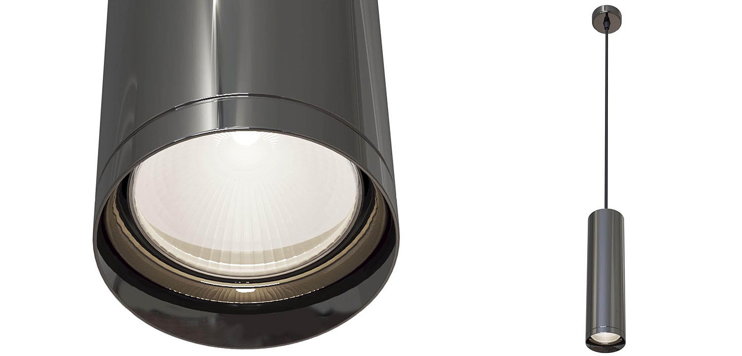 Подвесной светильник Trumpet tube graphite 30 Подвесной светильник Trumpet tube graphite 30 - Loft-Concept в Самаре