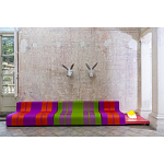 Дизайнерский кофейный стол на круглых ножках Poltronova T02 Pink Coffee Table варинант исполнения - 13 | Loft Concept в Самаре