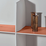 Дизайнерский стеллаж с вертикальными и горизонтальными полками Gio Ponti D.357.1 D.357.2 Rack варинант исполнения - 2 | Loft Concept в Самаре